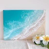 受注制作品】【A1サイズ】 木製パネル オーシャンレジンアート