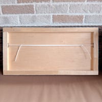 【オプション】壁掛け金具、紐の取付