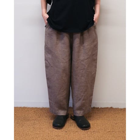 nagonstans リボンギャザーサルエルパンツワイドパンツ ナゴンスタンス