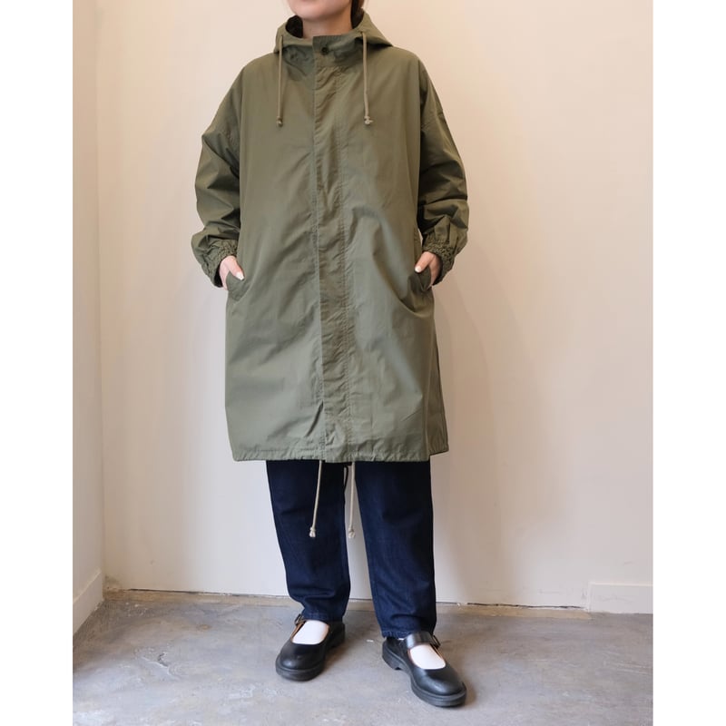 定価4.2万円 未使用LOISIR コットンナイロン タイプライターモッズコート BPF01_22_22080108101_4100?$