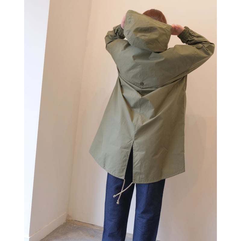 TS240SH080 コットンナイロンタイプライター モッズコート【Size 1