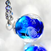 ひと粒のくらげネックレス（a-1732）