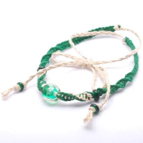 ヘンプ編みネックレス(a-1524)