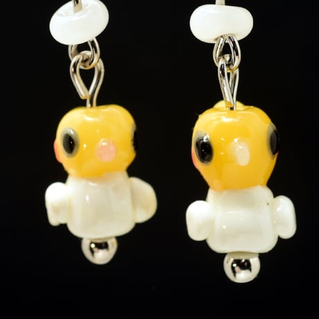 オカメインコ玉ピアス（p-712）
