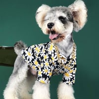 犬服 春服 夏服  花柄 シャツ フラワー アロハシャツ 小型犬 中型犬 大型犬 犬の服 ドッグウェア