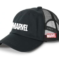 スポーツキャップ（MARVEL）　子供用　ブラック