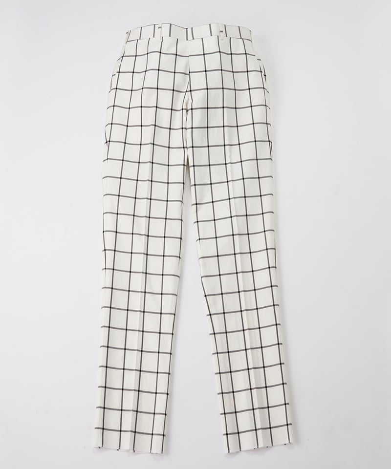 MENS ウインドペンチェックストレッチパンツ | kikonas