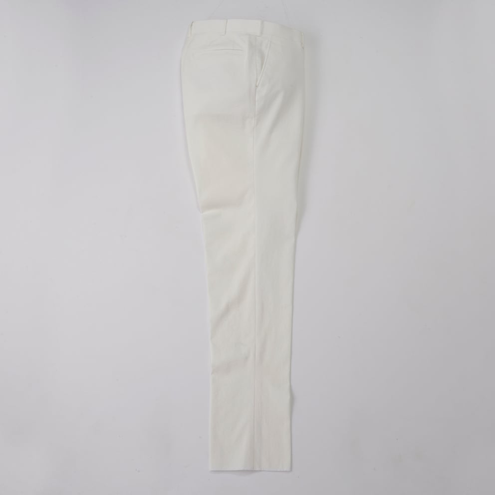 RESOUND CLOTHING シアサッカーパンツ サイズ3 ホワイト 新品 MENS 表面から涼しくなる快適パンツ シアサッカーパンツ