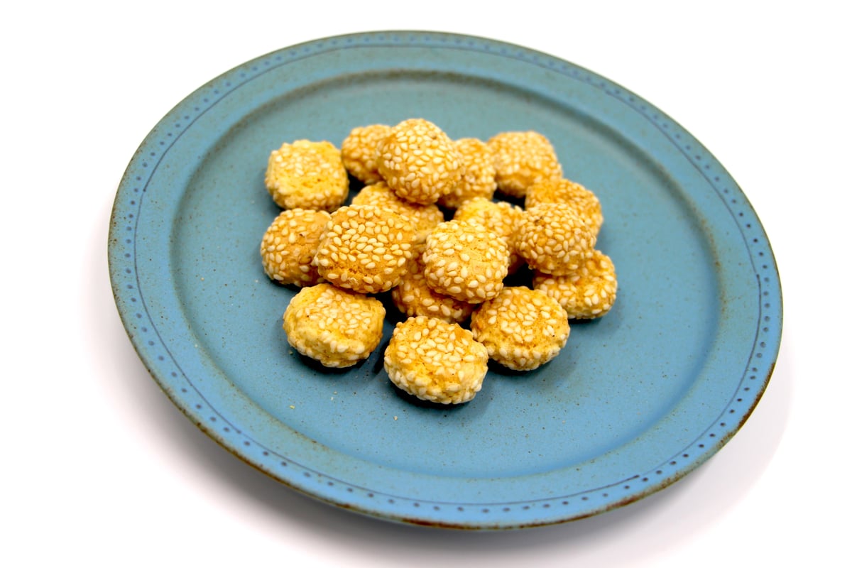 金銭餅 130g きんせんぴん / 古代のお金の形を模したお菓子 | 林製菓