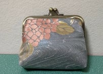 ちびがま口　紫陽花
