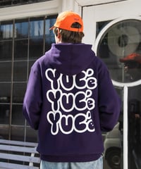 YUC'e Logo Hoodie Navy