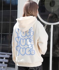 YUC'e Logo Hoodie Ivory