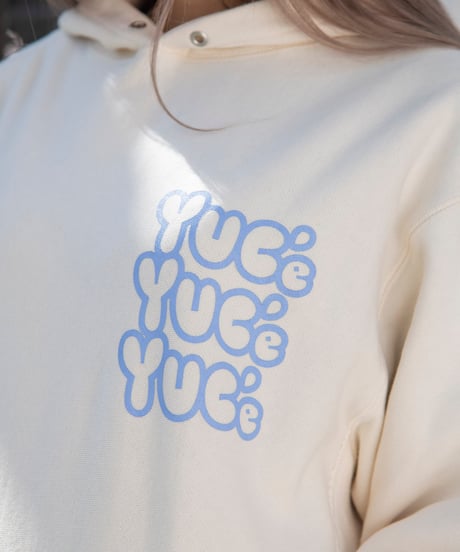 YUC'e Logo Hoodie Ivory