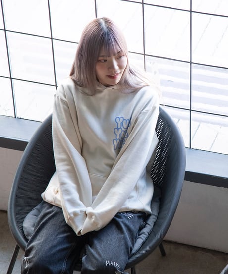 YUC'e Logo Hoodie Ivory