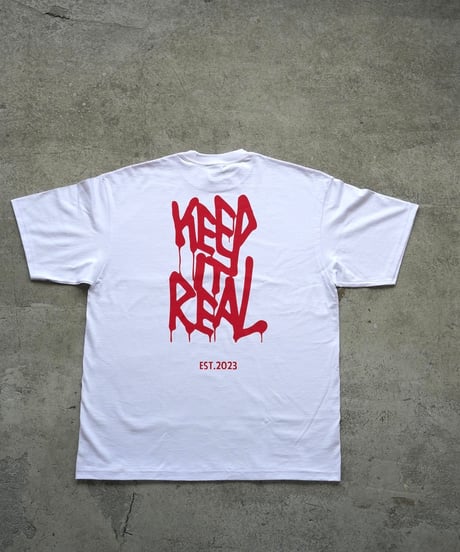 HOOD MADE ”KEEP IT REAL" Tee