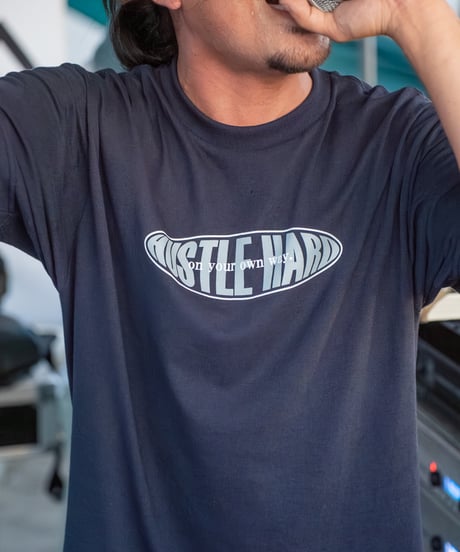 HOOD MADE "HUSTLE HARD" Tee