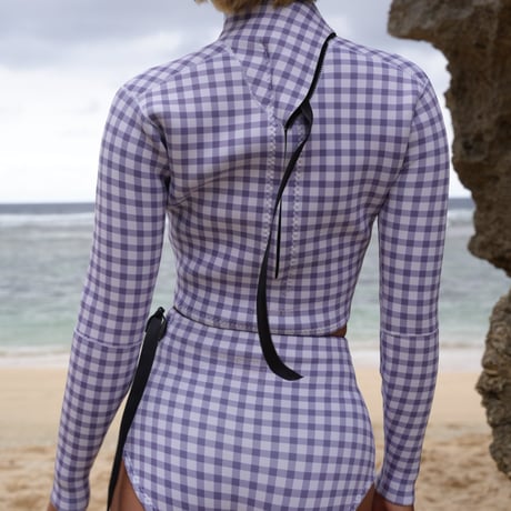 《Alam》back zip tops