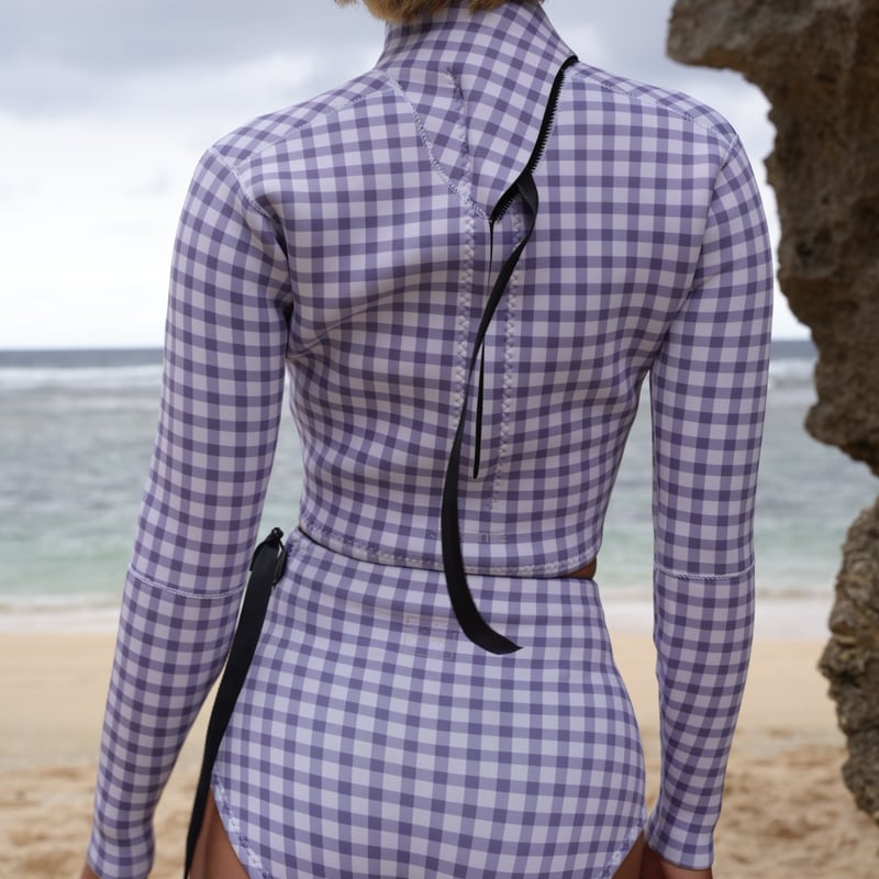 Alam》back zip tops | Sea×me wetsuit