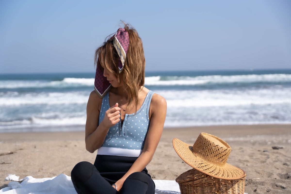 Stock】《YOU ZIP LINE》 LONG JOHN | Sea×me wetsuit