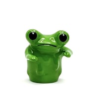 STICKY FROG ドライバーカールくん フィギュア ツヤツヤグリーン