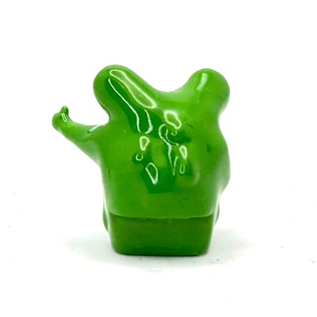 STICKY FROG ドライバーサムズアップカールくん シングル フィギュア つやつやグリーン