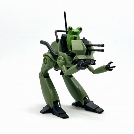 STICKY FROG カールくん 2cm フィギュア ツヤツヤグリーン