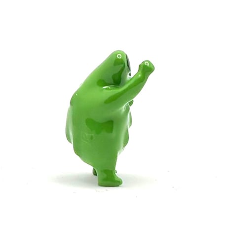 STICKY FROG サポーターカールくん フィギュア つやつやグリーン