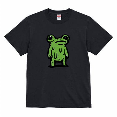 STICKY FROG カールくんブラックTシャツ