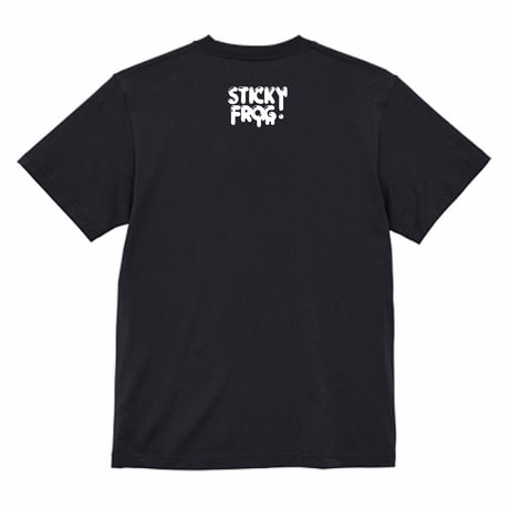 STICKY FROG カールくんブラックTシャツ