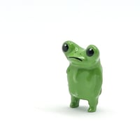 STICKY FROG カールくん 2cm フィギュア ツヤツヤグリーン
