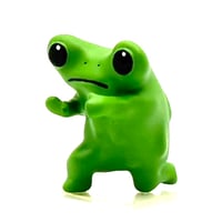 STICKY FROG 押せ押せカールくん フィギュア つや消しグリーン
