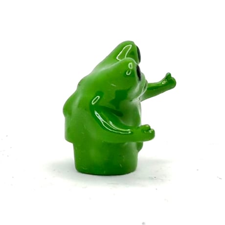 STICKY FROG ドライバーサムズアップカールくん シングル フィギュア つやつやグリーン