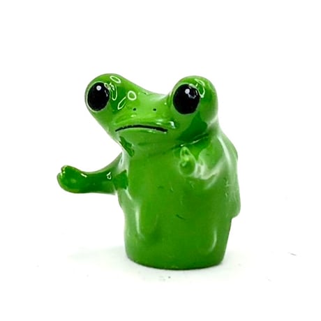 STICKY FROG ドライバーサムズアップカールくん シングル フィギュア つやつやグリーン