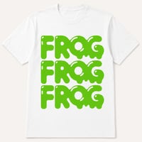 [期間限定受注生産] FROGFROGFROG ホワイトTシャツ