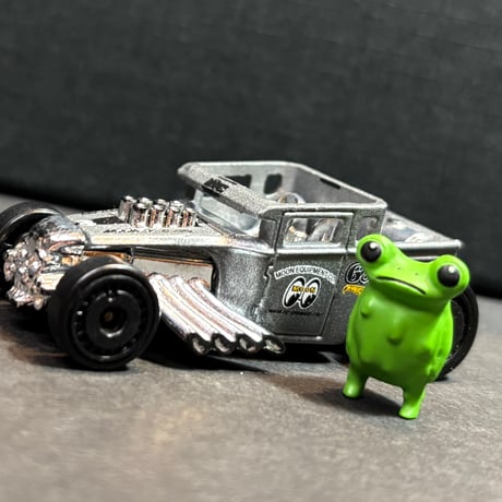 STICKY FROG カールくん 2cm フィギュア カサカサグリーン