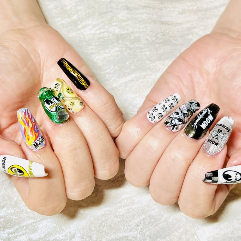 Sticky Frog 1/64 ダイキャストカーデカール MOONEYESアソート