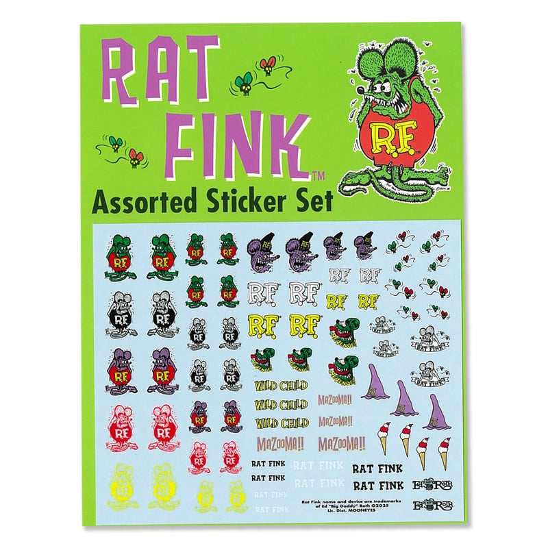 98sデッドRAT FINK (ラットフィンク) 4体セット 98sデッドRAT FINK (ラットフィンク) 4体セット ラットフィンク