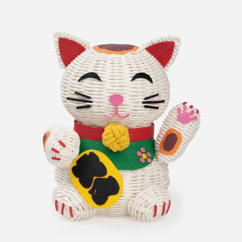 クラフトバンド レシピ】招き猫 | M's Factory