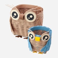 【クラフトバンド レシピ】ふくろう親子
