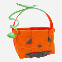 【PPバンド レシピ】PPバンドのハロウィンかぼちゃのかご