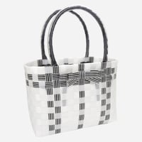 【PPバンド レシピ】PPバンドのダブルリボンバッグ