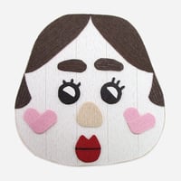 【クラフトバンド レシピ】福笑い