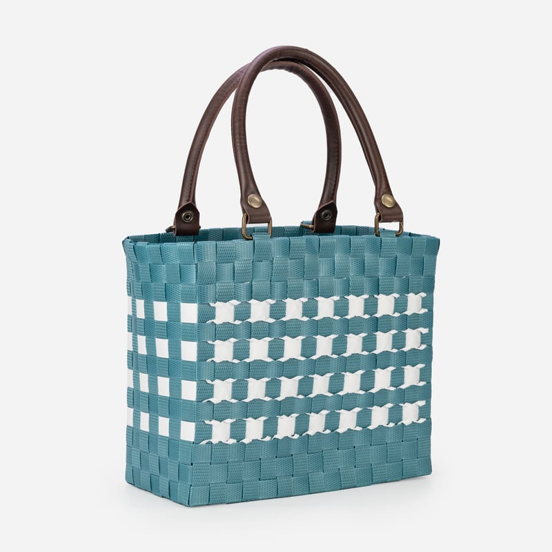 PPバンド レシピ】PPバンドのカール模様のバッグ | M's Factory