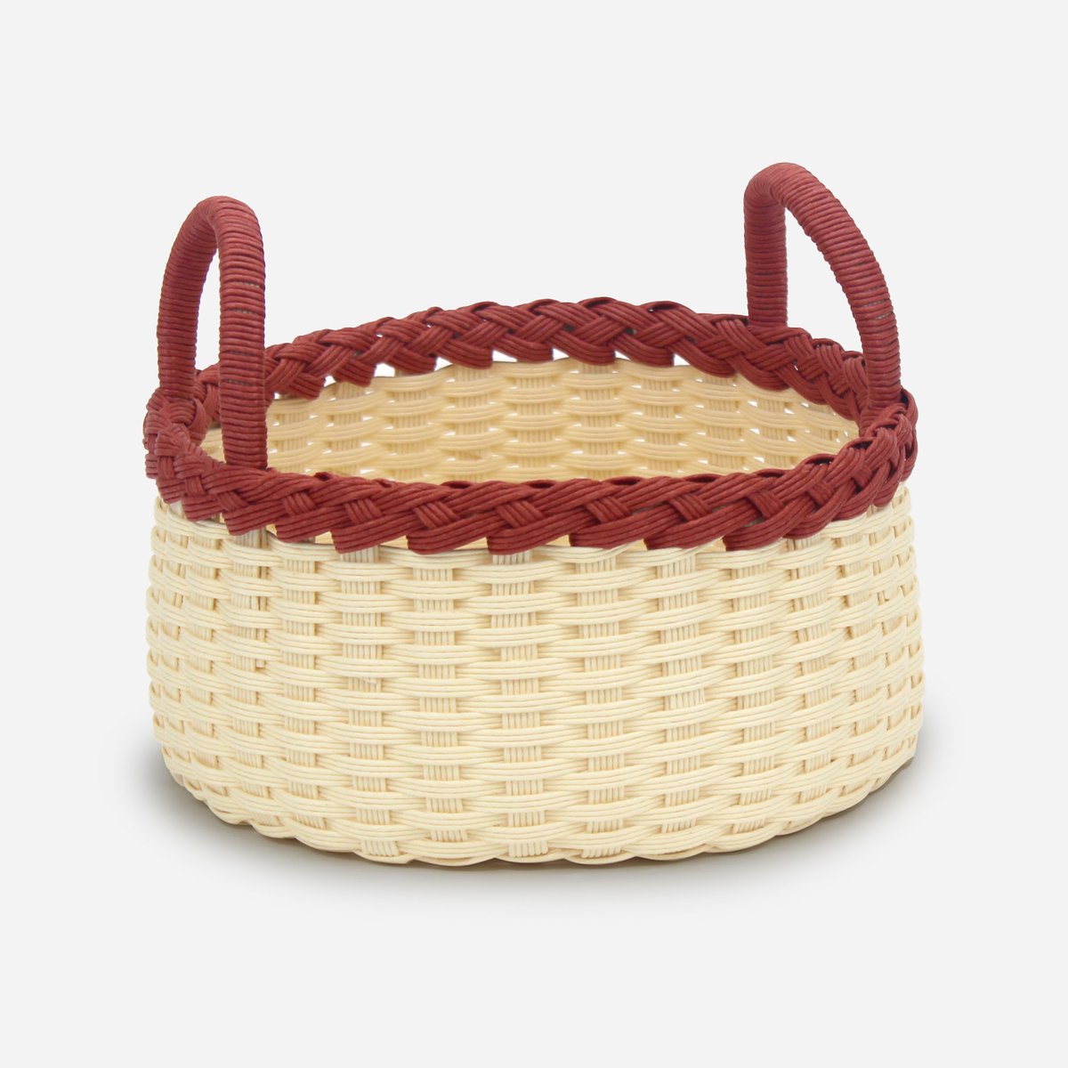 クラフトバンド レシピ】まぁるいかご | M's Factory