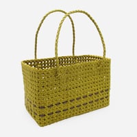 クラフトバンド レシピ】トリプルラインポケット付きバッグ | M's Factory