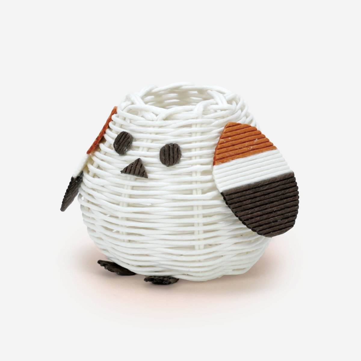 クラフトバンド レシピ】小鳥のペン立て | M's Factory