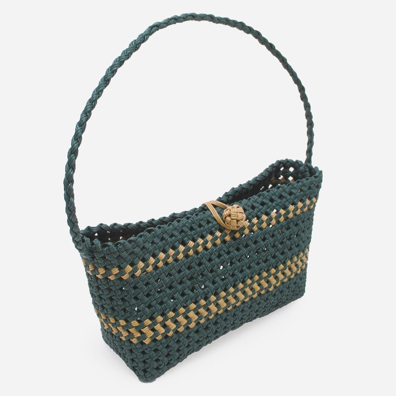 クラフトバンド レシピ】モダンミニバッグ | M's Factory