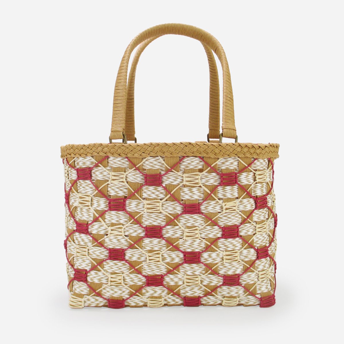 クラフトバンド レシピ】まくらめ編みのバッグ | M's Factory