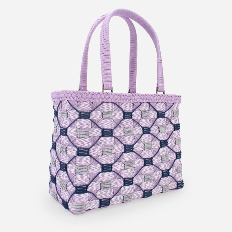 クラフトバンド レシピ】まくらめ編みのバッグ | M's Factory