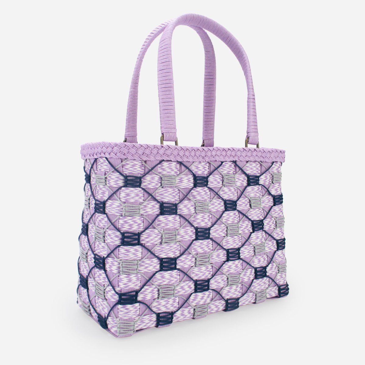 クラフトバンド レシピ】まくらめ編みのバッグ | M's Factory